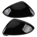 5g07537e 5g0857538e Gloss Black Side Wing Mirror Caps Cover Fits For Volkswagen E-golf Alltrack Golf R Sportwagen Gti Mk7 