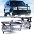 Fog Lights Assembly For Cadillac Escalade 2002 2003 2004 2005 2006 Fit Esv 2003-2005 Driving Lamps W 880 12v 27w Bulbs 