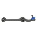 Ford Windstar 1995 1996 1997 1998 Control Arm And Ball Joint Sintered Metal Bearing Grooved Stud Rubber Bushing Black Steel 