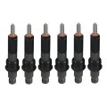 Diesel Fuel Injectors Replacement For Fits 1994 To 1998 5 9l Cummins M14 145 6x14 And 4bt Engines Set Of 6 Performance