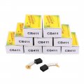 New Lon0167 10 Pairs Electric Drill 12mm X 9mm 6mm Motor Carbon Brushes Spare Part Paar Bohrmaschine Kohleba Rsten Ersatzteil