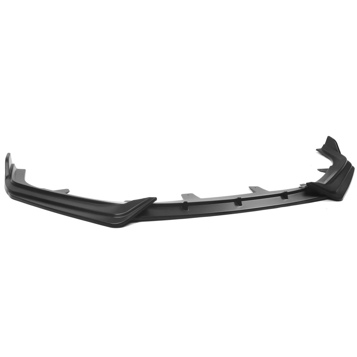 Front Bumper Lip Spoiler Air Dam Chin Splitter Kit For 2021 2022 Honda Accord Matte Black Polypropylene Blf-ha214ikv13p-pp V1