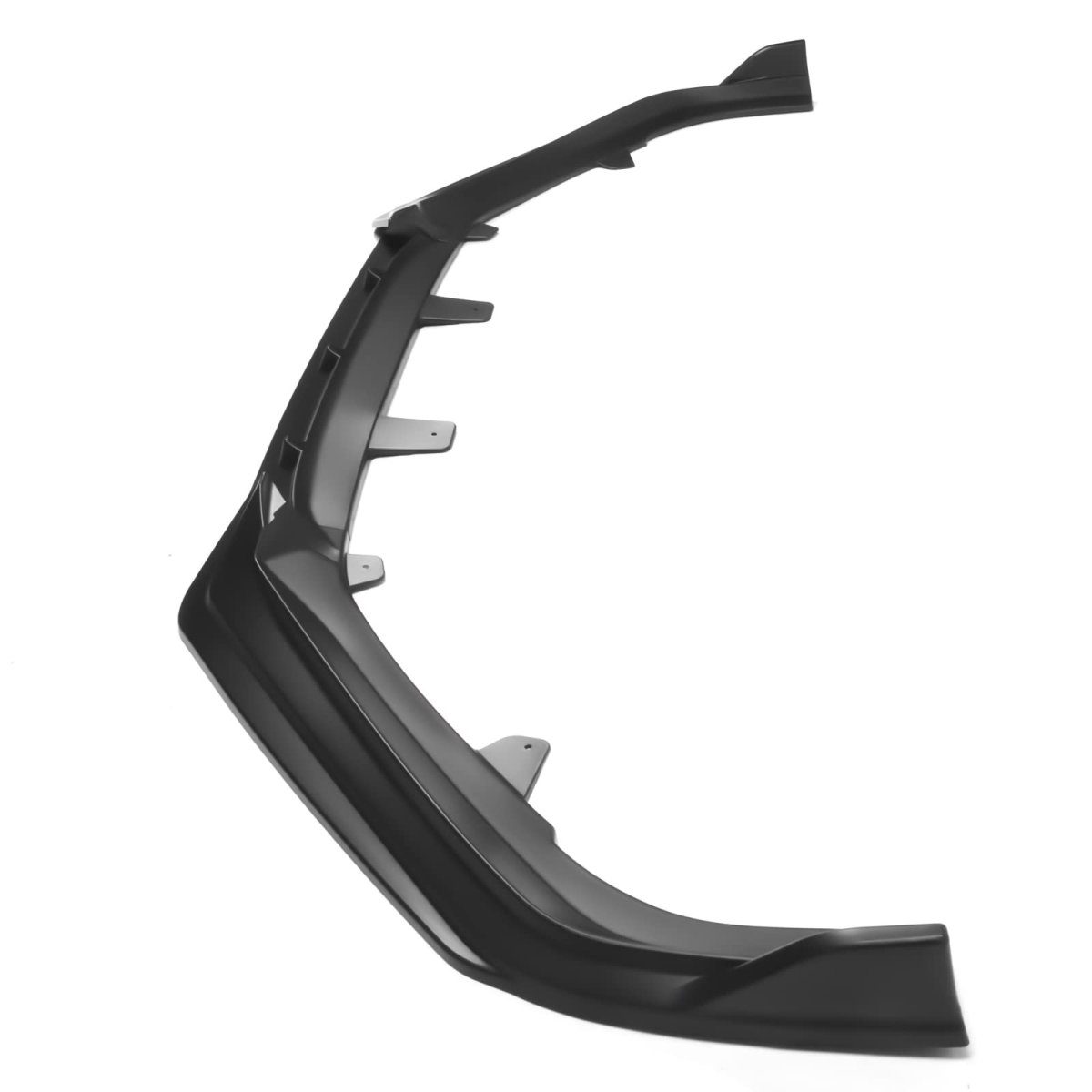 Front Bumper Lip Spoiler Air Dam Chin Splitter Kit For 2021 2022 Honda Accord Matte Black Polypropylene Blf-ha214ikv13p-pp V1