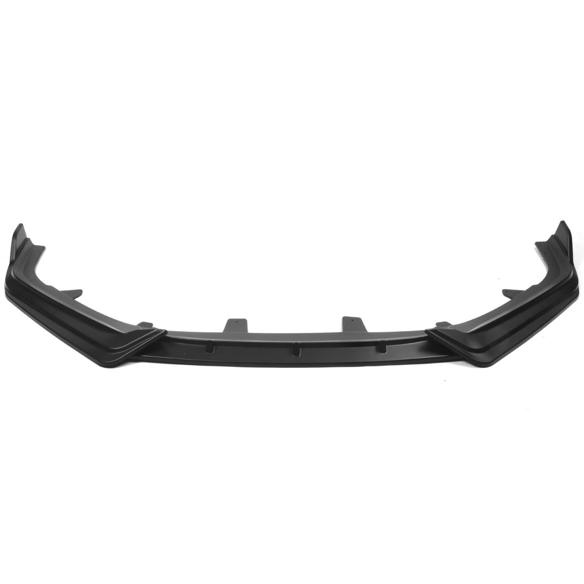 Front Bumper Lip Spoiler Air Dam Chin Splitter Kit For 2021 2022 Honda Accord Matte Black Polypropylene Blf-ha214ikv13p-pp V1