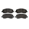 Front Brake Pads For Dodge Avenger 2008 2009 2010 2011 Ceramic Friction Mechanical Pad Wear Sensor 5 70in Width 2 17in Height 