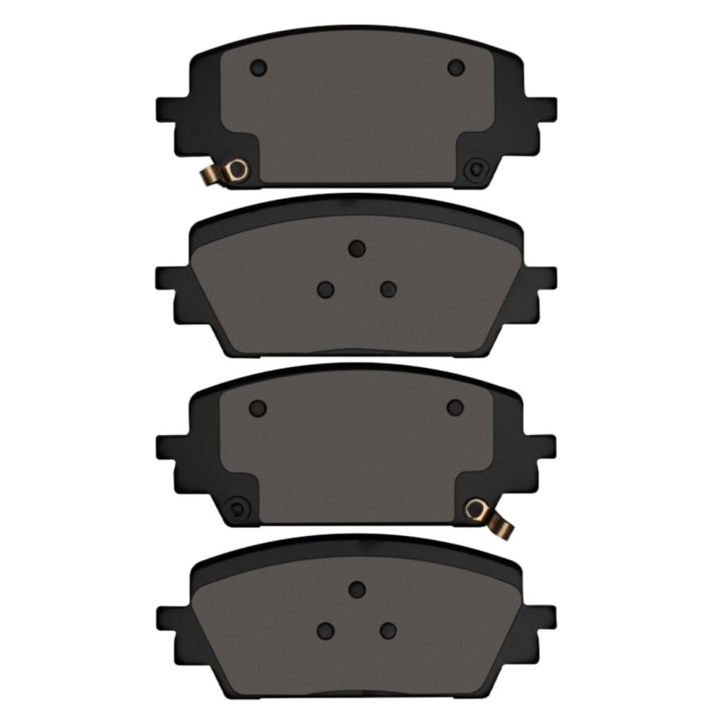 Front Disc Brake Pads For Genesis Gv70 2022 2023 Ceramic Mechanical Pad Wear Sensor 2 46 In Inner Height