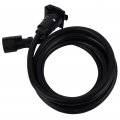 Ocpty 7 Way Plug Trailer Wire 12 Foot All Weather Heavy Duty Rv Light Cable Power Cord For 5th Wheel