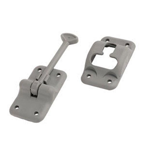 Entry Door Holder T Style Straight 3-1 2 Plastic Gray Rv Designer Collection