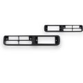 Fog Light Cover Pair For Nissan D21 Pickup 1993 1994 1995 1996 1997 Driver And Passenger Side Paint To Match Dot Sae Ni1038101 