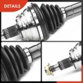 A-premium Pair 2 Front Cv Axle Shaft Assembly Compatible With Volkswagen Jetta 1999-2005 Golf 1999-2006 Beetle 1998-2007 Driver