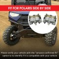 M Mati Rear Left Right Brake Caliper Pads For Polaris Ranger Crew 1000 900 800 700 570-6 6x6 Diesel