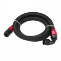 Car Nylon Braided Mesh Hose 3 9ft 5 8 Fuel Line Oil Gas With An10 Swivel End Fitting Black 