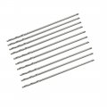 Hardware Hss 0 55mm Dia Split Point 25mm Long Twist Drill Bits 10 Pcs 