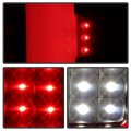 Acanii For 2000-2006 Chevy Suburban Tahoe Gmc Yukon Black Smoked W Led Tube Full Led Tail Lights Lamps Set Left Right Cyber
