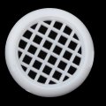 Uxcell Shoes Cabinet 31mm Dia Plastic Square Mesh Hole Air Vent Louver Cover White 50pcs