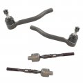 4 Piece Front Inner Outer Tie Rod Kit Lh Rh Sides For Nissan Pathfinder Qx60 