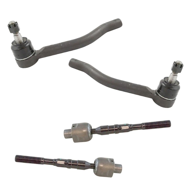 4 Piece Front Inner Outer Tie Rod Kit Lh Rh Sides For Nissan Pathfinder Qx60