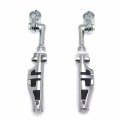 Smt-chrome Long Angled Peg Mounting Kit With Flat End Footpeg Compatible Bike 1-1 4 Inch 1 25 Front Engine Guard Frame Tube