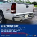 Amerilite Smoke Red Replacement Brake Tail Lights Pair For 1999-2002 Chevy Silverado 99-2006 Gmc Sierra Passenger And Driver