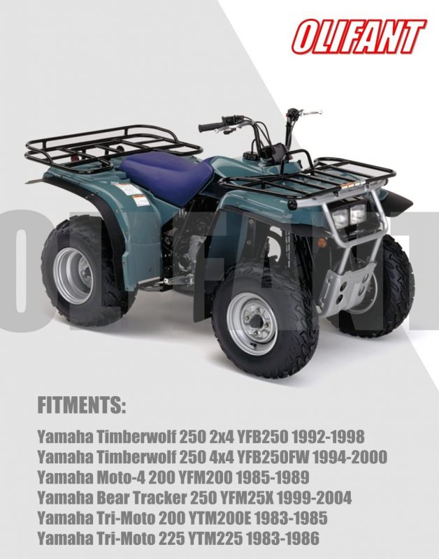 Starter For Yamaha Timberwolf 250 Yf 1992-00 Moto-4 200 1985-89 Bear Tracker 250 99-04 Tri-moto 225 83-86 29u-81800-61-00