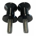 Pro-tek Black Swing Arm Spools For Suzuki Gsx-250r 2018 2019 2020 2021 2022 2023 And Gsxs-750 Gsxs-1000 Gsxs-1000f 2016 2017