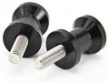 Pro-tek Black Swing Arm Spools For Suzuki Gsx-250r 2018 2019 2020 2021 2022 2023 And Gsxs-750 Gsxs-1000 Gsxs-1000f 2016 2017