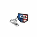 Ipick Image For Jeep Grill In Usa Flag Custom Laser Cut Full-color Acrylic Charm Key Chain