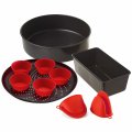 Baking Set For Ninja Foodi 6 5 Qt 8 Pressure Cooker Air Fryer Deluxe Bake Kit Dishwasher Safe Accessories 