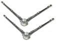 Chain Link Fence Barb Wire Corner V-arms Malleable Fits O D 4 Inch Round Post 