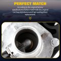 Ocpty Thermostat Housing Fit For Chevy Aveo 2009 10 2011 For Aveo5 Pontiac G3 Engine Coolant Assembly Replaces 25189437
