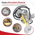 Carburetor Carb With Cnc Body Cover For Honda Sportrax 400 Trx400ex Trx400x 1999-20014 O E M 16100-hn1-013