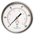 4 Oil Filled Pressure Gauge 3 8 Npt Center Back 100 Psi 