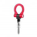 Car Trailer Ring Eye Kit Hook Universal Anodized Cnc Aluminum Tow Auto Alloy Front Towing For E Series Red
