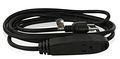 Bindmaster 30 Feet Heavy Duty Extension Cord Wire Prong Grounded 3 Outlets Black 