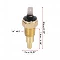 X Autohaux Universal Automotive Radiator Engine Cooling Fan Temperature Thermostat Sensor Switch 1 4 Npt 160 Degree On 145 Off