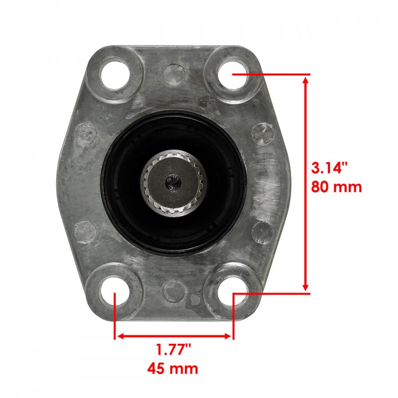 Caltric Front Rear Drive Shaft Bearing Carrier For Kawasaki Mule 610 Kaf400 2005-2016