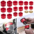 V-sek 6-116 Body Mount Bushings Kit For Ford Explorer Sport Trac 2001 2002 2003 2004 2005 2wd 4wd Durable Polyurethane Upgraded 