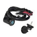 Carbman Ignition Key Switch 35100-ha7-675 For Honda 87-89 Fourtrax Foreman 350 Trx350d 4wd 1986-1987 Trx350