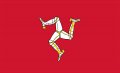 Stickertalk Isle Of Man Flag Vinyl Sticker 5 Inches By 3 