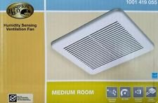Hampton Bay 80 Cfm No Cut Ceiling Humidity Sensing Bath Fan