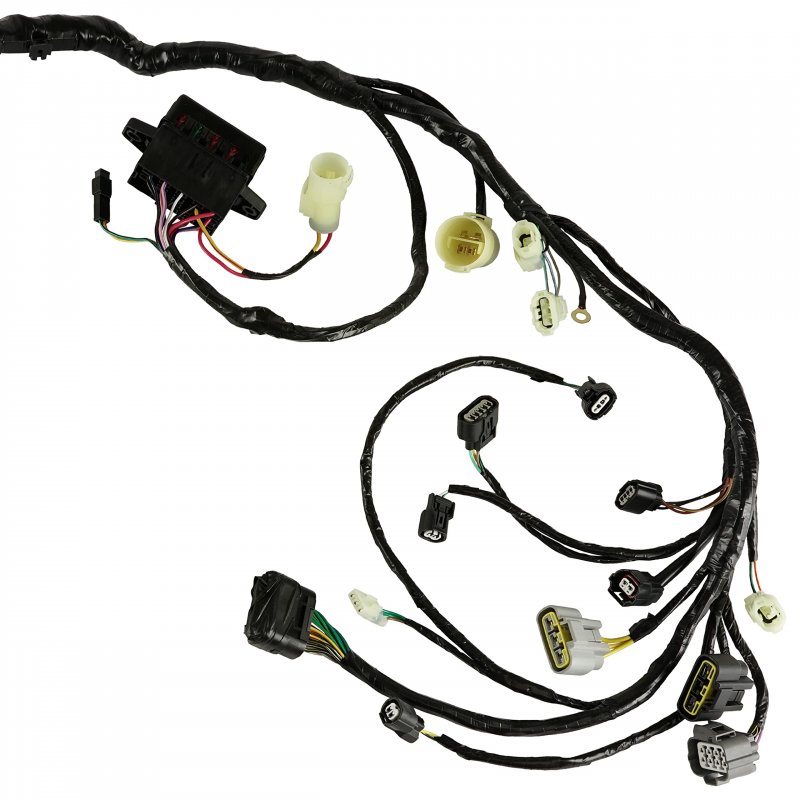 Caltric Wiring Harness For Honda Rincon 680 Trx680fa Trx680fga 2006-2007