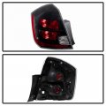 Driver Side Oe-style Black Bezel Left Tail Light Housing Lamp Assembly Replacement For 2007-2009 Nissan Sentra 