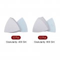 Uxcell 400 Grit 800 Triangle Detail Sander Sandpaper Hook And Loop 3-1 2 Inch White 24 Pcs