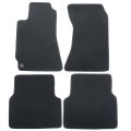 Velour Floor Mats For Subaru Forester 2003 2008 4 Piece Front And Rear Full Set Black Waterproof Custom Fit Carpet Liners With 