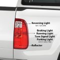 G-plus Tail Light Lamp W O Blubs Right Passenger Compatible With Ford F250 F350 F450 F550 Super Duty 2008-2016 Bc3z13404a