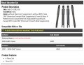 Front And Rear Shock Absorber Set 4 Piece Compatible With 2000-2006 Gmc Yukon 4wd Without Electronic Suspension