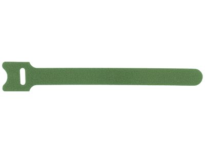 8 Inch Green Hook And Loop Tie Wrap 50 Pack
