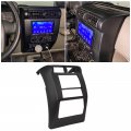 Hecasa Double Din Dash Kit W Wiring Harness Compatible With 2003-2006 Jeep Wrangler Tj Radio Bezel