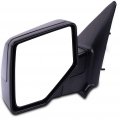 Ocpty Black Driver Side View Mirror Textured With Manual Adjustment Folding Non-heated Compatible For 2006-2011 Ford Ranger