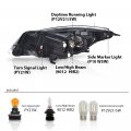 G-plus Halogen Headlight Right Side W Led Drl Turn Signal Light Compatible With Buick Regal 2014 2015 2016 2017 Gm2503413
